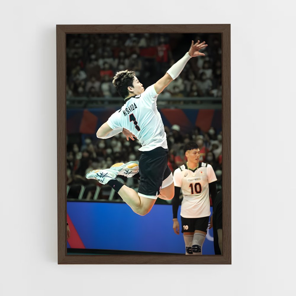 Poster Yuji nishida – affiche Volleyball (vue 5)